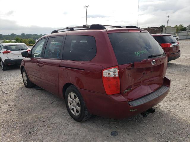 Photo 2 from auction – 2008 KIA SEDONA EX with VIN KNDMB233886265657
