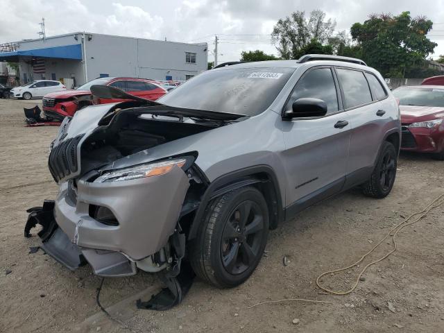 Photo 1 from auction – 2017 JEEP CHEROKEE S with VIN 1C4PJLAB5HW654580