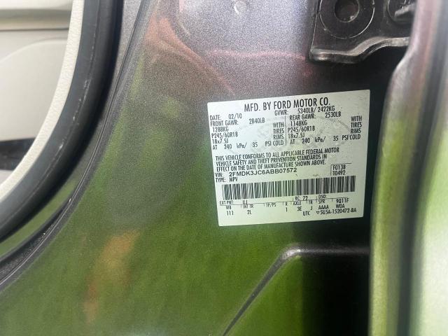 Photo 10 from auction – 2010 FORD EDGE SEL with VIN 2FMDK3JC6ABB07572
