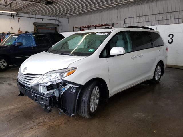 Photo 1 from auction – 2015 TOYOTA SIENNA XLE with VIN 5TDDK3DC4FS102781