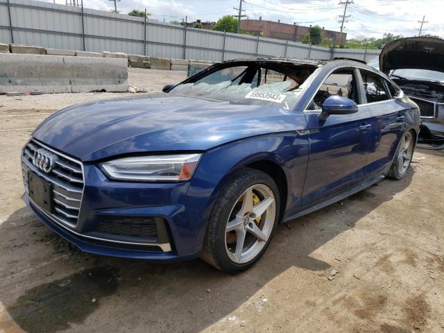 AUDI A5 PREMIUM 2018 with VIN WAUDNCF51JA100981 - Photo from auction