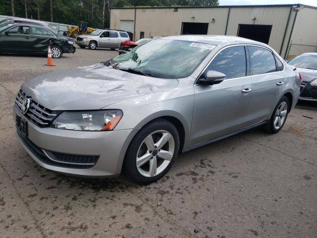VOLKSWAGEN PASSAT SE 2012 with VIN 1VWBP7A33CC002069 - Photo from auction