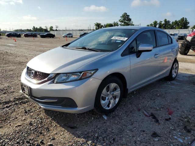 HONDA CIVIC LX 2015 with VIN 19XFB2F53FE061233 - Photo from auction