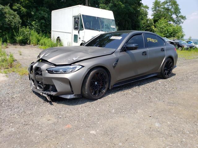 BMW M3 COMPETI 2022 with VIN WBS43AY01NFM56007 - Photo from auction