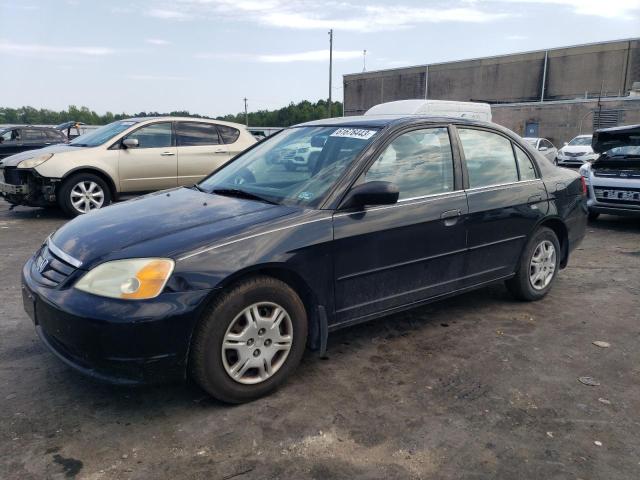 HONDA CIVIC LX 2002 with VIN 2HGES16592H562858 - Photo from auction