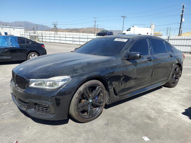 BMW 750 I 2017 with VIN WBA7F0C55HGM21362 - Photo from auction