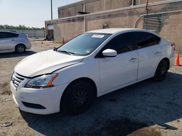 NISSAN SENTRA S 2015 with VIN 3N1AB7APXFL638029 - Photo from auction