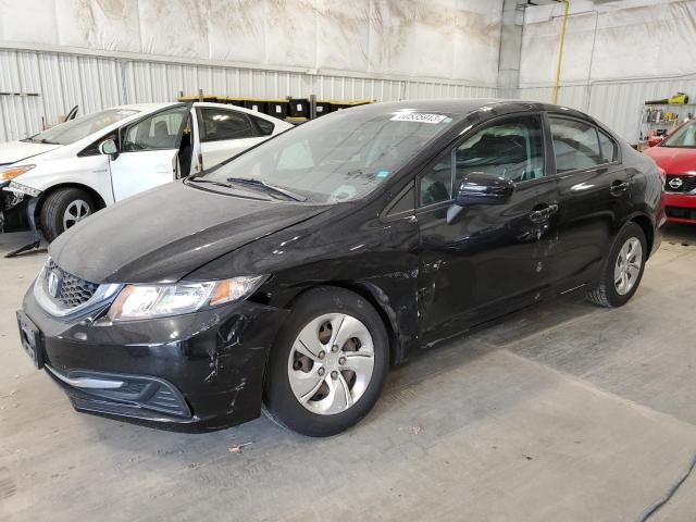 HONDA CIVIC LX 2015 with VIN 19XFB2F51FE060985 - Photo from auction