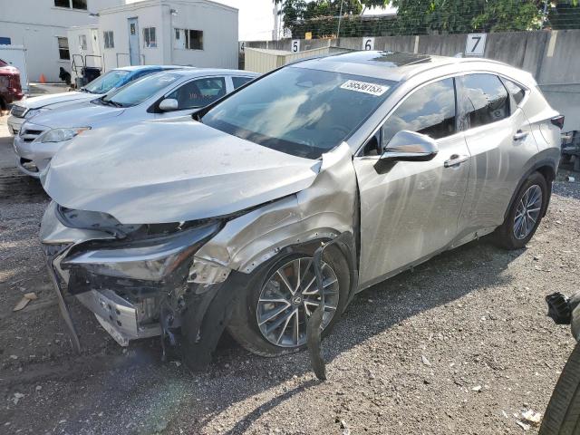 LEXUS NX 350 2022 with VIN 2T2GGCEZ2NC004854 - Photo from auction