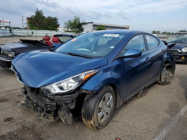Photo 1 from auction – 2016 HYUNDAI ELANTRA SE with VIN KMHDH4AE7GU543341