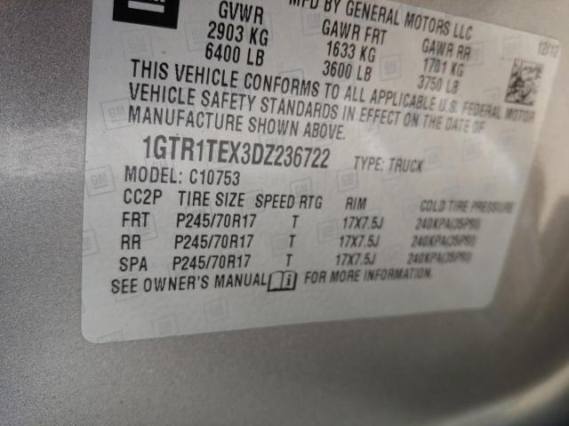 Photo 10 from auction – 2013 GMC SIERRA C15 with VIN 1GTR1TEX3DZ236722