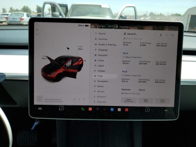 Photo 9 from auction – 2023 TESLA MODEL Y with VIN 7SAYGAEE5PF793299