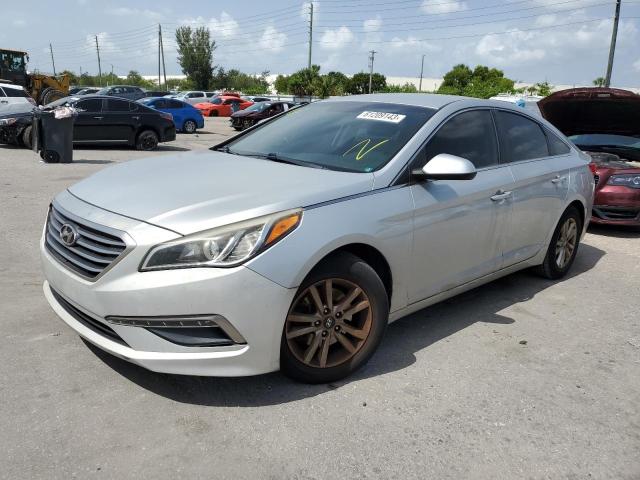 HYUNDAI SONATA SE 2015 with VIN 5NPE24AF6FH073833 - Photo from auction