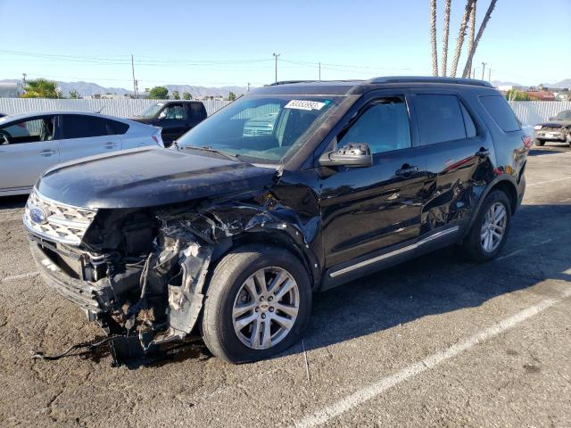 FORD EXPLORER X 2018 with VIN 1FM5K8D80JGA90530 - Photo from auction