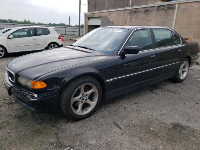 BMW 740 IL 1999 with VIN WBAGH8331XDP04557 - Photo from auction