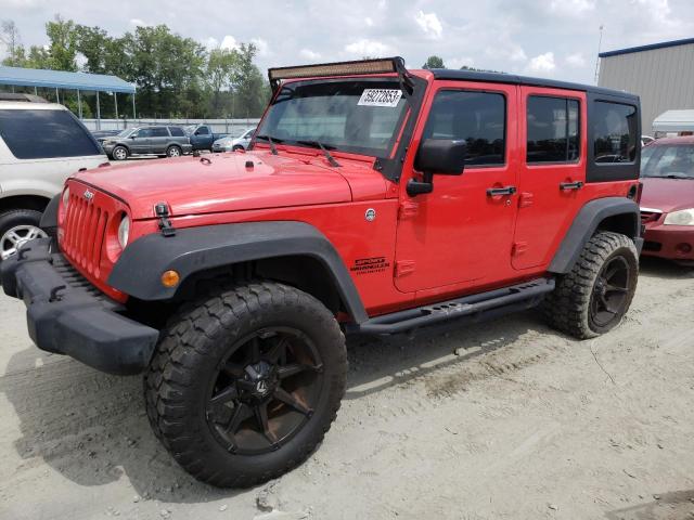 JEEP WRANGLER U 2016 with VIN 1C4BJWDG5GL224812 - Photo from auction