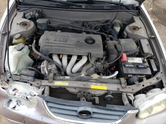 Photo 11 from auction – 2001 TOYOTA COROLLA CE with VIN 1NXBR12E91Z543785