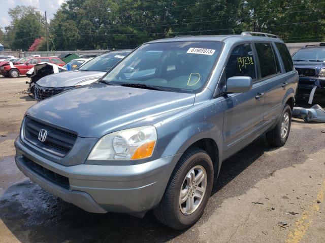 Photo 1 from auction – 2005 HONDA PILOT EXL with VIN 2HKYF18705H528317