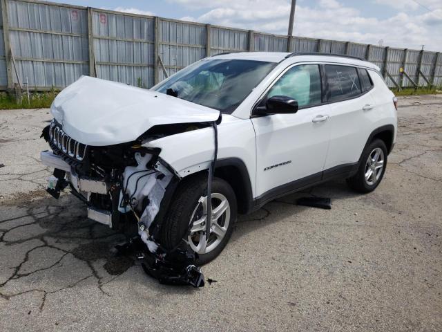 JEEP COMPASS LA 2023 with VIN 3C4NJDBN0PT553151 - Photo from auction