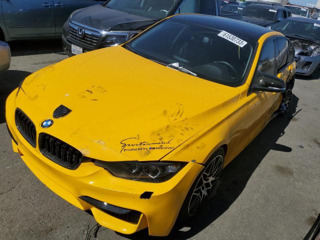 BMW 328 I 2015 with VIN WBA3A5G57FNP35009 - Photo from auction