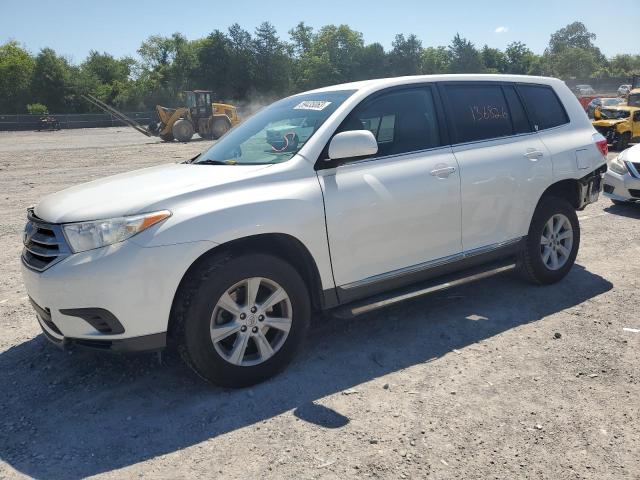 TOYOTA HIGHLANDER 2013 with VIN 5TDZA3EH0DS040943 - Photo from auction