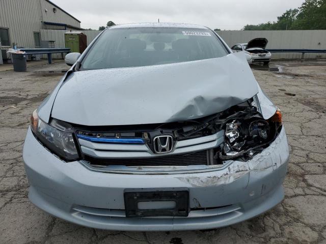 Photo 5 from auction – 2012 HONDA CIVIC HYBR with VIN JHMFB4F25CS003102