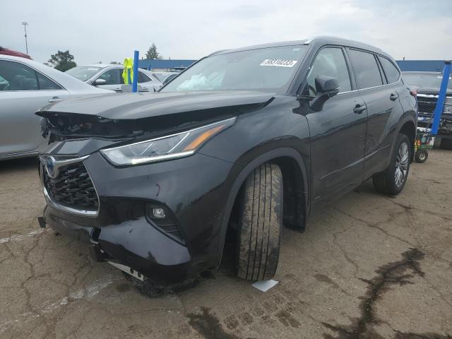 TOYOTA HIGHLANDER 2021 with VIN 5TDEBRCH2MS015415 - Photo from auction