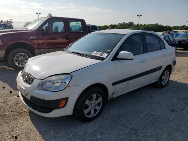 KIA RIO BASE 2009 with VIN KNADE223996550102 - Photo from auction