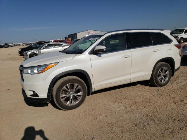 TOYOTA HIGHLANDER 2014 with VIN 5TDKKRFH3ES007405 - Photo from auction
