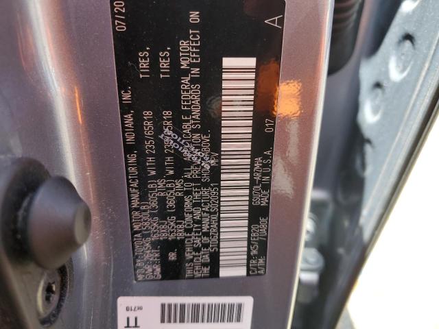 Photo 14 from auction – 2020 TOYOTA HIGHLANDER with VIN 5TDGZRAHXLS020951