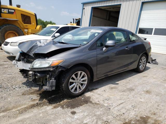 HONDA CIVIC EX 2012 with VIN 2HGFG3B87CH545804 - Photo from auction