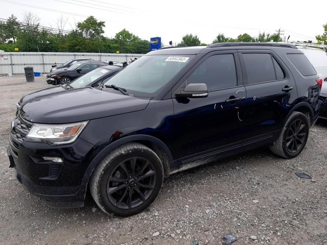 FORD EXPLORER X 2018 with VIN 1FM5K8D88JGC25205 - Photo from auction