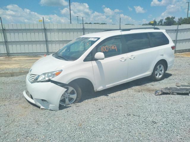 TOYOTA SIENNA LE 2017 with VIN 5TDKZ3DCXHS838372 - Photo from auction
