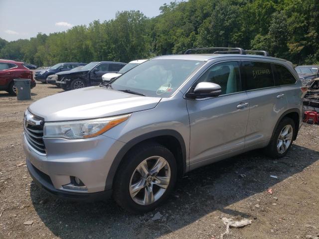 TOYOTA HIGHLANDER 2016 with VIN 5TDDKRFH6GS254493 - Photo from auction
