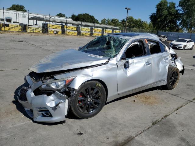INFINITI Q50 PREMIU 2017 with VIN JN1EV7AP2HM736649 - Photo from auction