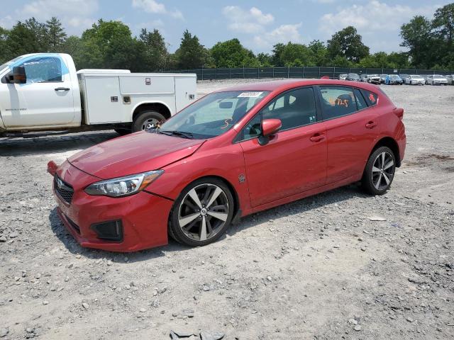 SUBARU IMPREZA SP 2018 with VIN 4S3GTAK61J3731503 - Photo from auction