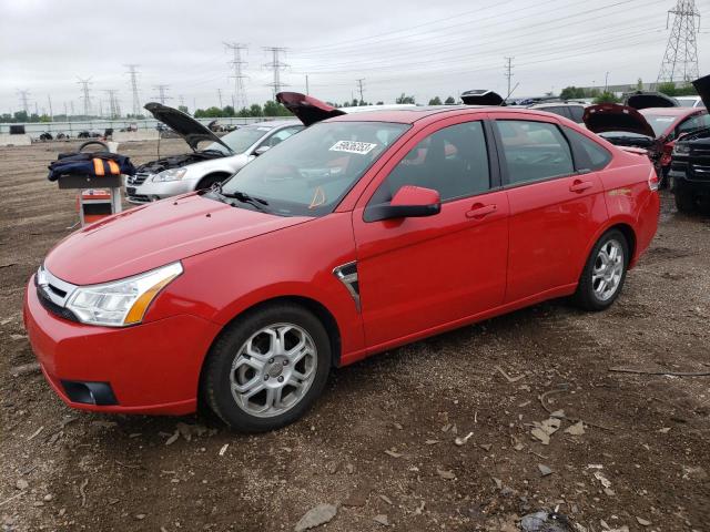 FORD FOCUS SE 2008 with VIN 1FAHP35N08W174525 - Photo from auction