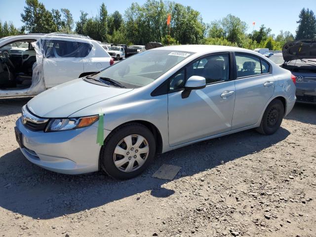 HONDA CIVIC LX 2012 with VIN 19XFB2F59CE315121 - Photo from auction