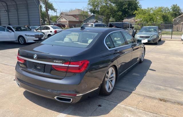 Photo 4 from auction – 2016 BMW 750 I with VIN WBA7F0C57GGL99203