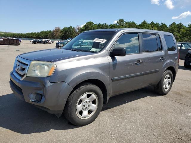 HONDA PILOT LX 2011 with VIN 5FNYF4H21BB013505 - Photo from auction