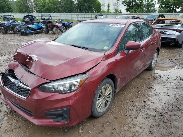 SUBARU IMPREZA PR 2017 with VIN 4S3GKAB62H3619225 - Photo from auction