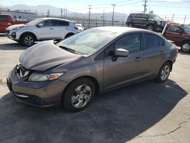 HONDA CIVIC LX 2014 with VIN 19XFB2E5XEE037169 - Photo from auction