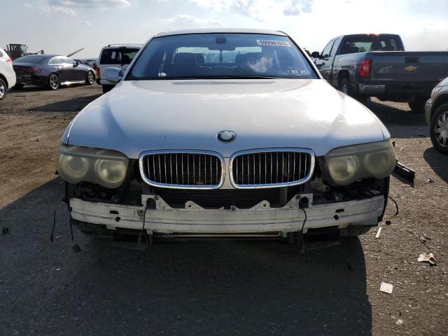 Photo 5 from auction – 2005 BMW 745 I with VIN WBAGL63585DP75742