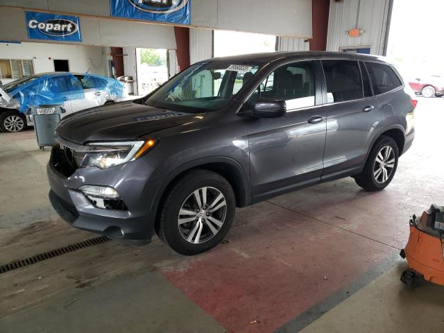 HONDA PILOT EXL 2018 with VIN 5FNYF6H57JB028451 - Photo from auction
