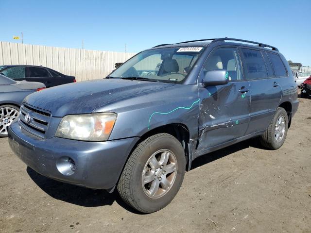 TOYOTA HIGHLANDER 2005 with VIN JTEDP21A450043808 - Photo from auction