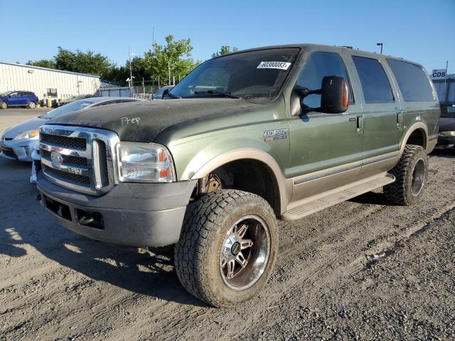 FORD EXCURSION 2002 with VIN 1FMSU43FX2EB07742 - Photo from auction