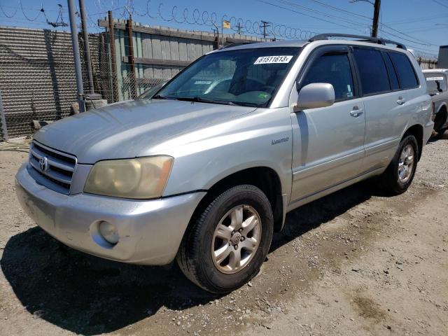 TOYOTA HIGHLANDER 2003 with VIN JTEGF21A130081316 - Photo from auction