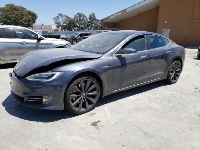 TESLA MODEL S 2016 with VIN 5YJSA1E1XGF142056 - Photo from auction