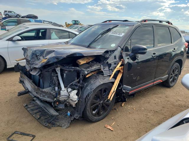 SUBARU FORESTER S 2019 with VIN JF2SKAPC1KH422597 - Photo from auction
