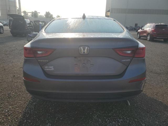 Photo 6 from auction – 2022 HONDA INSIGHT EX with VIN 19XZE4F56NE014129
